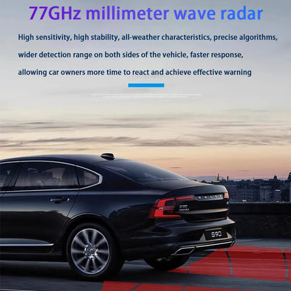 ZhuCamX DSM BSD Blind Spot Detection Monitoring Ultrasonic Warning Lane Assist System