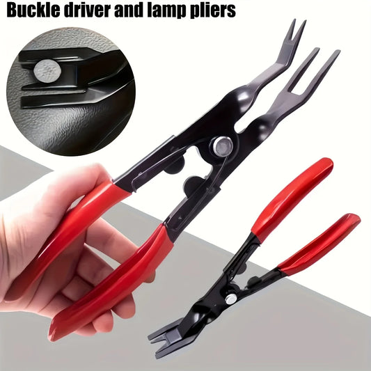 Car Trim Clip Removal Tool, Auto Pliers Fastener Remover Panel Door Dashboard Plastic Rivet  Pry Bar Tool Repair Clamp Buckle