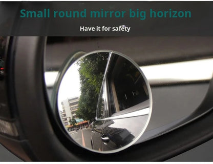 Car rearview mirror small round mirror reverse artifact blind area HD auxiliary mirror 360 degree multi-functional blind spot mi
