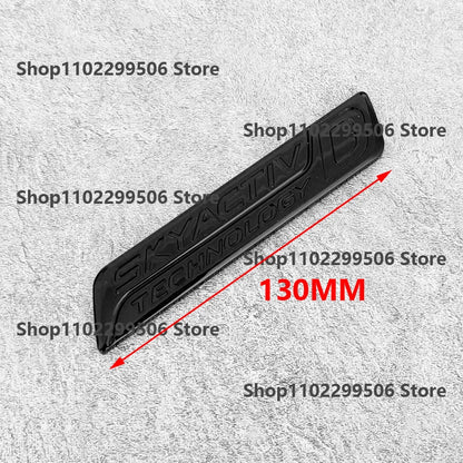 SKYACTIV Technology D  For Mazda 2 3  6  CX-5 CX-3 CX-8 CX-9 diesel version black Rear Trunk Tail Logo Sticker Emblem Decal