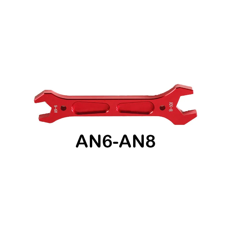 Car repair and modification tool AN aluminum wrench hose joint tool socket wrench adjustable wrench tool set AN3 AN4 AN6 AN8 AN1