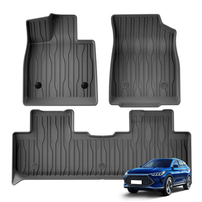 Left Drive for BYD Song Plus EV/DMI Seal U EV (not fit Seal U DMi ) 2021-2026 Car Floor Mats Trunk Pad Backrest Liner Accessory