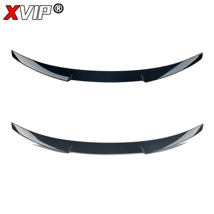XVIP Car M4 Style Roof Spoiler Glossy Black Wings For BMW 3 Series G20 G28 2019-2022 330i 330e Sedan ABS Ducktail Trunk Spoilers