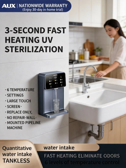Household Wall Mounted Pipeline Machine Direct Drinking Water Purifier All In One Hot Water Dispenser
