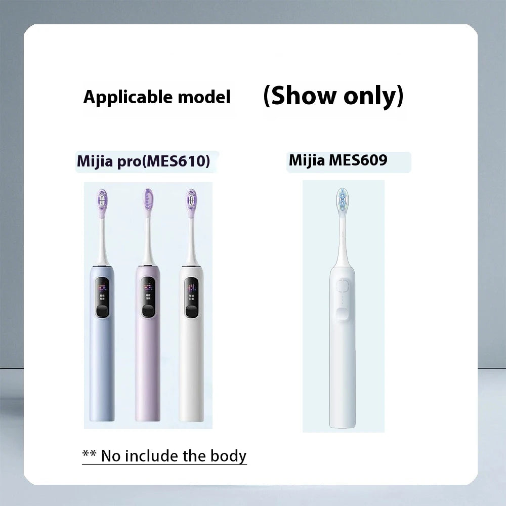 8PCS Replacement Brush Heads for XIAOMI MIJIA MES609/610 Pro Sonic Electric Toothbrush Sealed Package