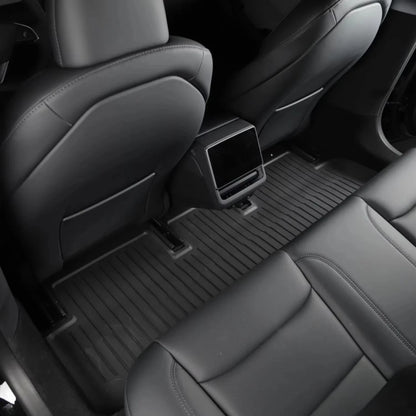 Waterproof Floor Mats for Tesla Model 3 Highland 2025 2026  easy clean TPE floor mats, odor-free foot mats,  rubber floor mats