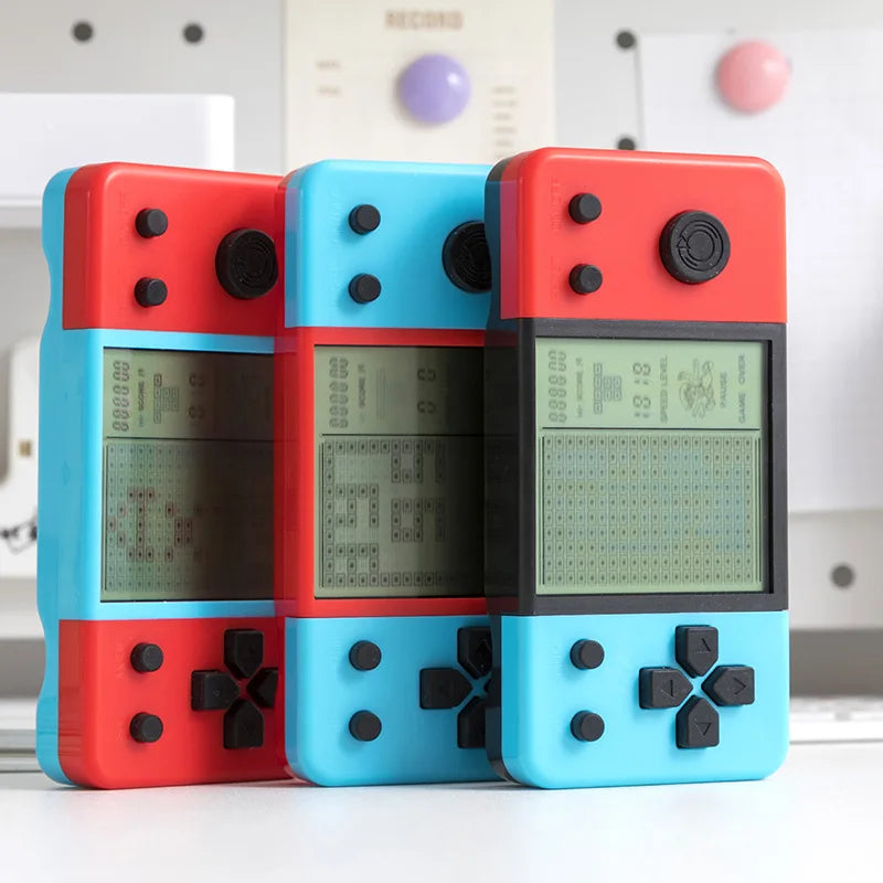 3.5 Inch Large Screen Tetris Game Machine, 26 Classic Retro Games Portable Pocket Handheld Console, Ideal Christmas Holiday Gift