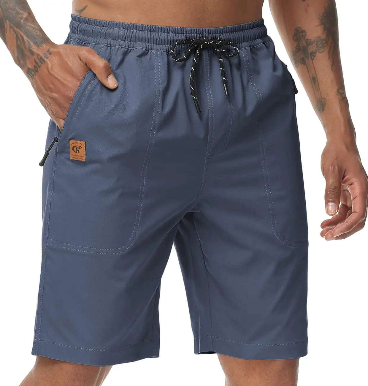 Summer Fitness Training Cargo Shorts, Men's Sweatpants Jogging Athletic Pants Tactical Casual Shorts Pants