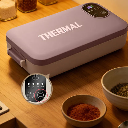 Portable self-heating lunch box Heated lunch box 304 stainless steel USB plug-in electric lunch heater