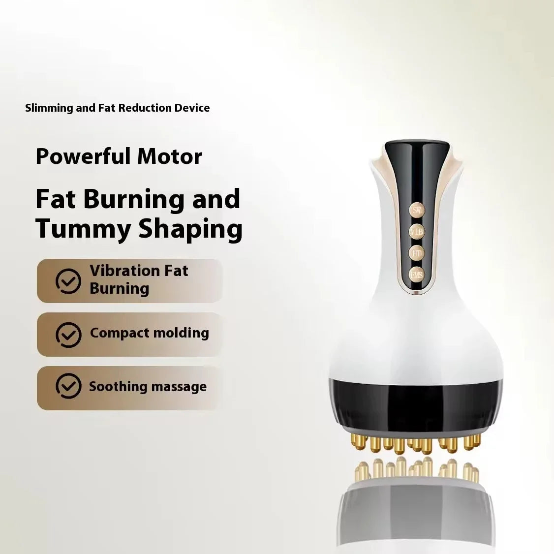 Portable Cupping Guasha Massager USB Rechargeable - Adjustable Intensity Hot Compress for Abdomen Arm Leg Deep Tissue Massage