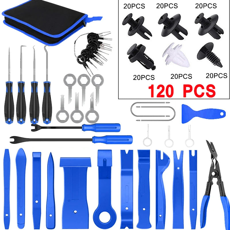 Car Trim Removal Tool Pry Kit Car Panel Tool Stereo Removal Tool Kit Auto Hand-held Disassembly Tools