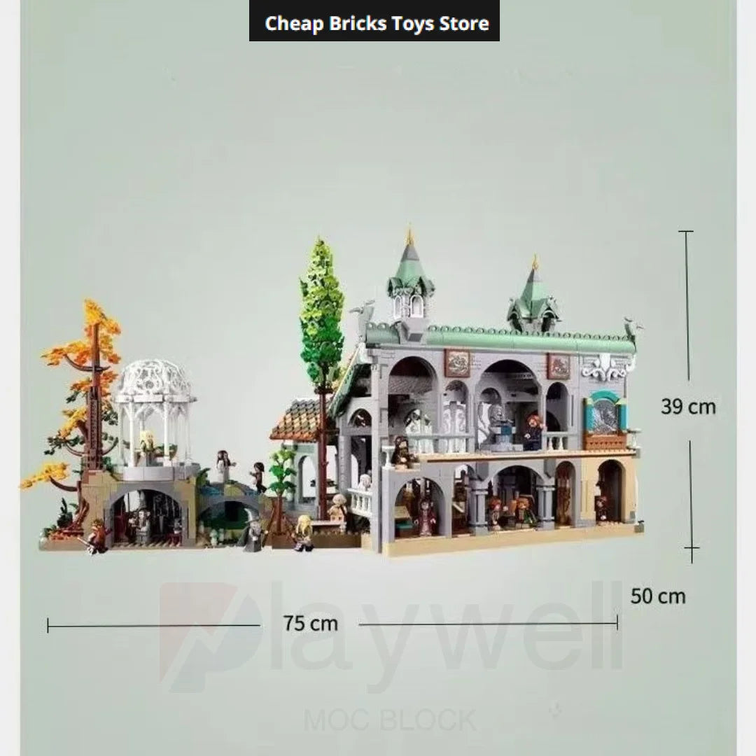 Cheapest 2026 6167Pcs New Film Model Movie Series Block Architecture Home Decro for Adult Christmas Gifts for Adults
