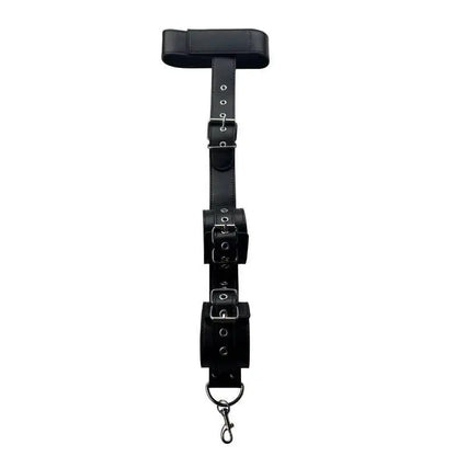 2 in 1 Leather Sex Bondage Set BDSM Anal Hook with Ball Gag Anal Trainer Role Play Butt Plug Fetish Slave Sex Toys for Woman Man