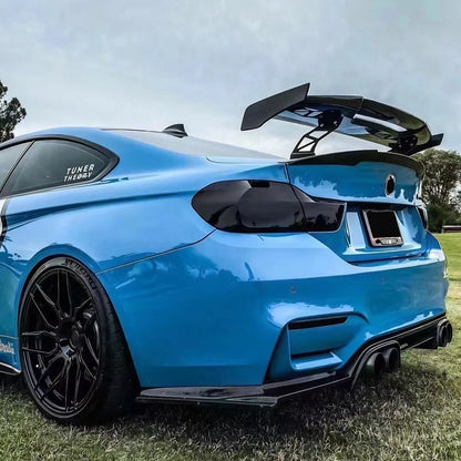 Rear Air Deflector Spoiler Wing Sport Tail Airfoil Tuning Accessories Universal Sedan Cars 125cm Fit Mostly Vehicle MAD Style
