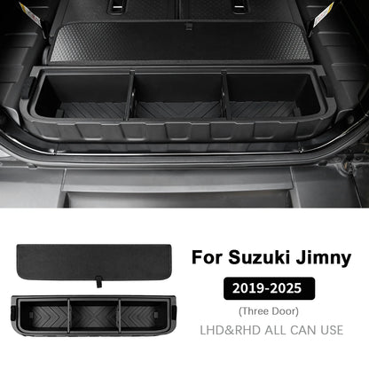 For Suzuki Jimny 3 Door 2019 2025 Trunk Storage Box Organizer Universal Left Right Accessories