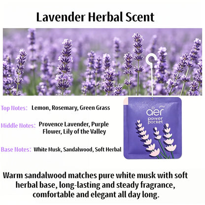 5-20pcs Lavender Hanging Air Freshener, 30 Days Long-Lasting, Car Home Deodorizer for Wardrobe Bathroom