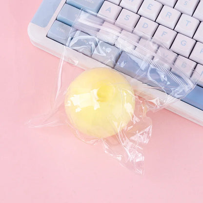 Shapeable Vacuum Squishies Sand Ball Grape Stress Ball Stress Relief Noisy Ball Desktop Squeezing Soothing Toy Birthday Gift