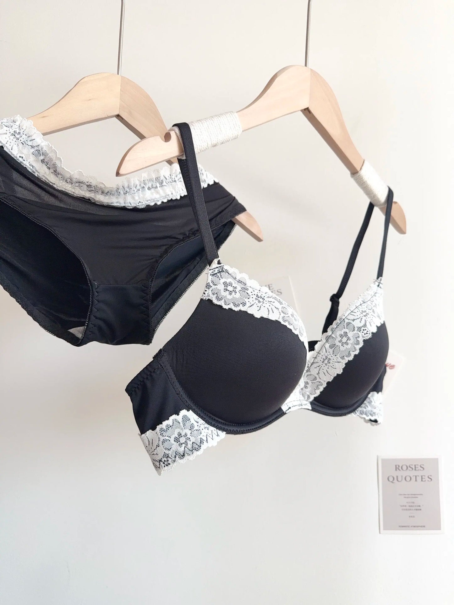 Sexy Leopard Print Lingerie Set Women Wireless Invisible Small Bust Lift, Adjustable A To C Cup, Sheer Lace Pure Style,soft S-XL