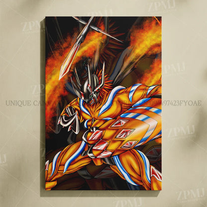 Japanese Anime Canvas Wall Art Digimon Digital Monsters Home Decorative HD Print Poster Painting Modern No Frame For Living Room