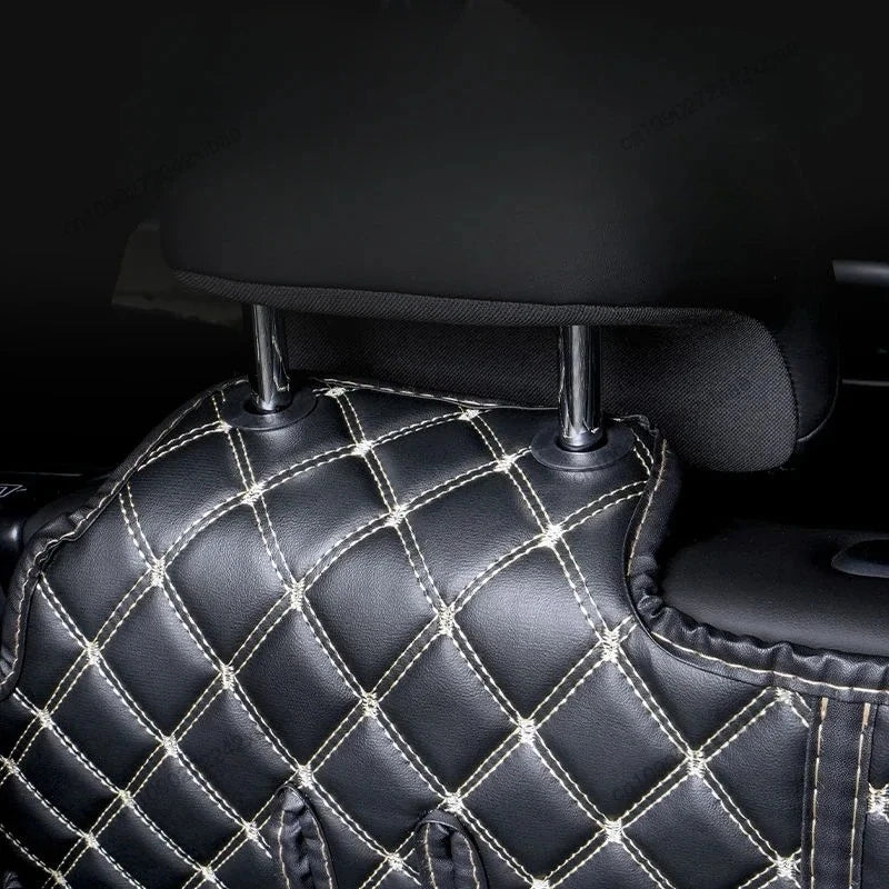 Car Boot Mat Rear Trunk Liner Cargo Leather FloorCarpet Tray Protector AccessoriesMats For BYD Sealion 7 SeaLion 07 EV 2025 2024