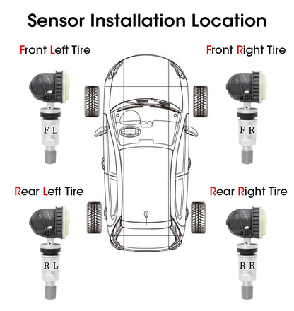 JMCQ USB Android TPMS Tire Pressure Monitoring System Display Alarm System Internal External 5 Sensors For Car Navigation Radio