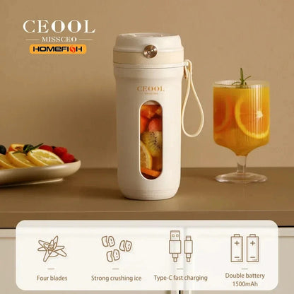 Z30 USB Electric Portable Fruit Blender 350ML Charging Small Quality Home Mini Multi functional Fruit and Vegetable Juice Cup