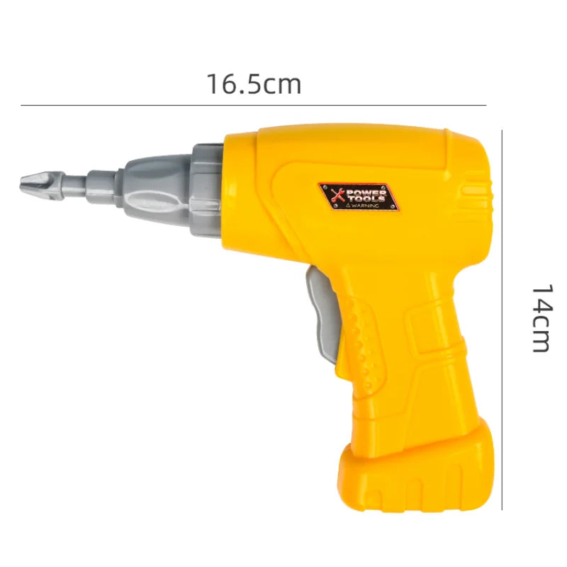 Creative Screw Puzzle Toys Kids DIY Drill Screw Disassembly Accessories Game Drill Toys for Children Pretend Tools Kit Toys