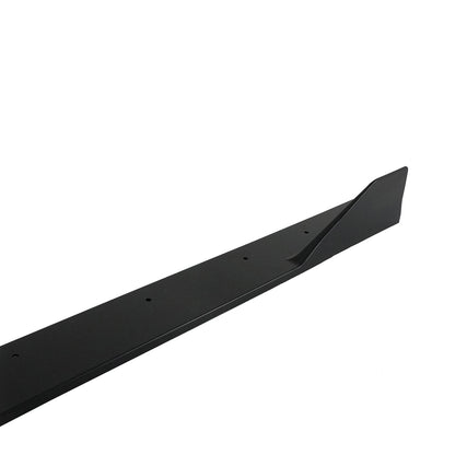For Lexus Is300 Is350 Is500 2021-2025 A Pair of Car Side Skirt Extension Parts Accessories Matte Black Carbon Fiber Style