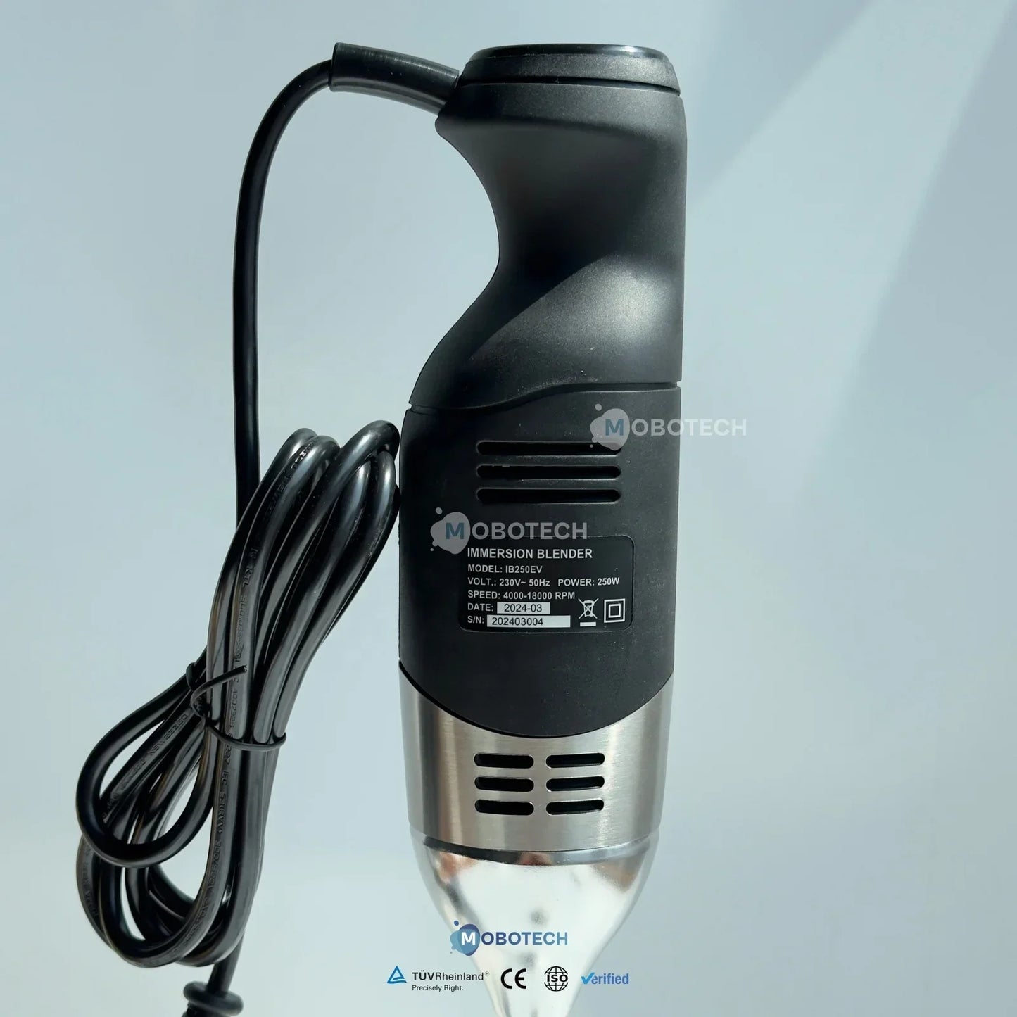 Commercial Immersion Blender Electric Hand Stick Blender Mixer Cuisine Immersion Blender