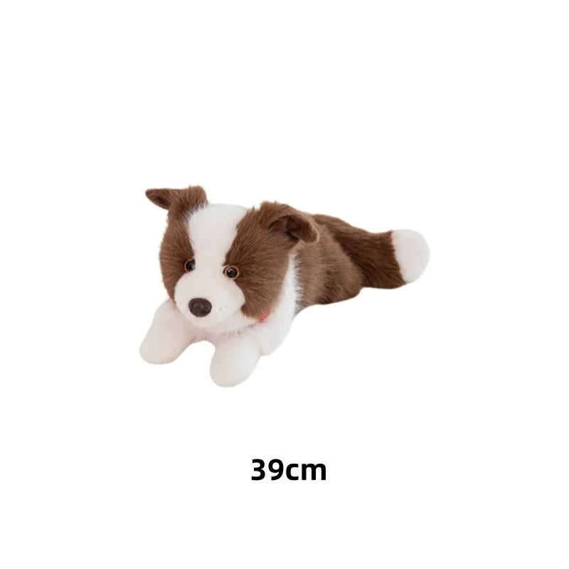 Border Collie Plush Toys Simulated Dog Stuffed Doll Exquisite Home Decor Toys Kawaii Accompany Toys Birthday Surprise Gifts