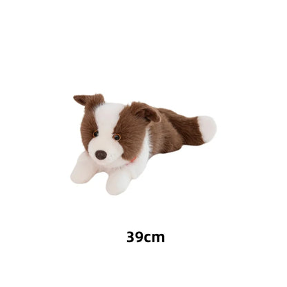 Border Collie Plush Toys Simulated Dog Stuffed Doll Exquisite Home Decor Toys Kawaii Accompany Toys Birthday Surprise Gifts