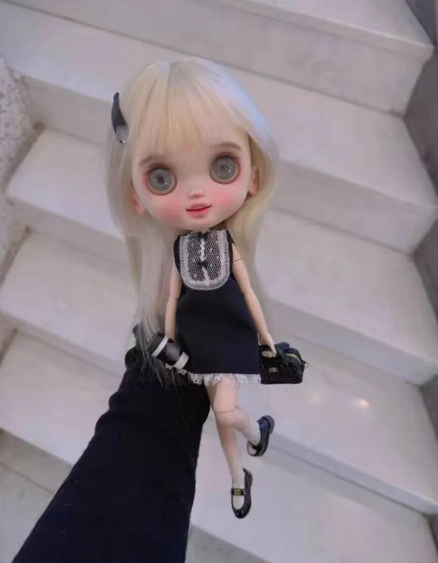 1pcs Fashion style Blythe/landoudou sundress (Fit for azone,Pullip,Ob22,24,26, Licca)