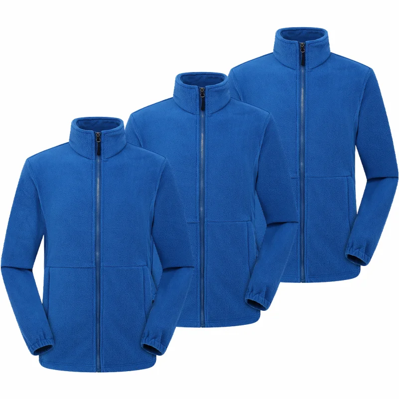 3-piece Winter Fleece Hiking Jacket For Men And Women Suitable For Outdoor Mountaineering Hiking And Camping Custom Printed Logo