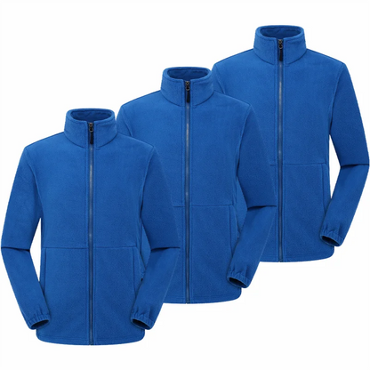 3-piece Winter Fleece Hiking Jacket For Men And Women Suitable For Outdoor Mountaineering Hiking And Camping Custom Printed Logo