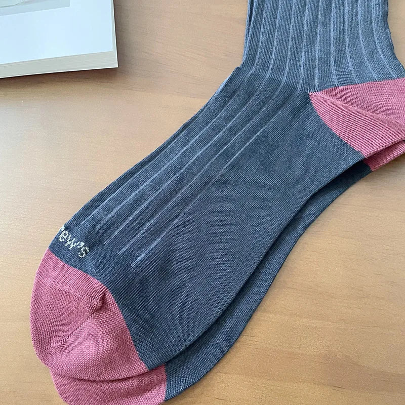 Stripe Socks Hot Sexy Man's Adorable Hot Sex Mature Man Adult Man's Cotton Socks
