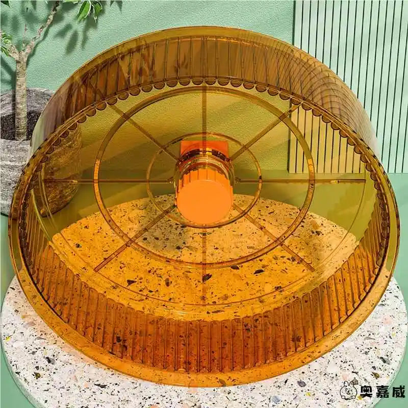 Large Size Silent Running Wheel for Hamster Toy Deprivation Relief Golden Retriever Hamster Cage Supplies Crehensive Infor...