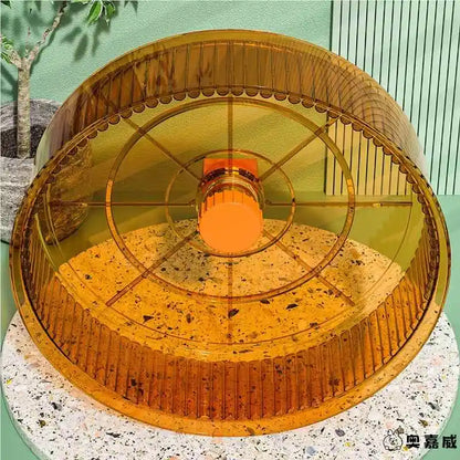 Large Size Silent Running Wheel for Hamster Toy Deprivation Relief Golden Retriever Hamster Cage Supplies Crehensive Infor...