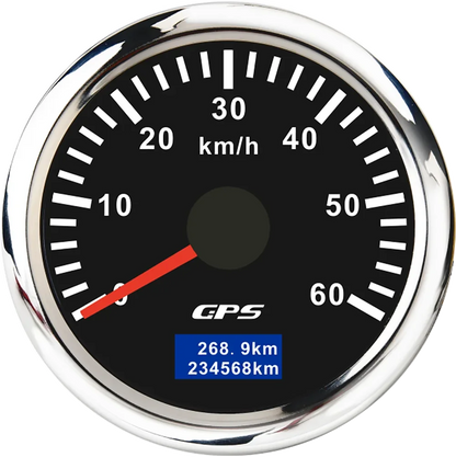 30/60/80/120/200 Km/h GPS Speedometer 52MM Car Truck Speed Gauge Meter With GPS Antenna With 7 Color Backlight 9-32V