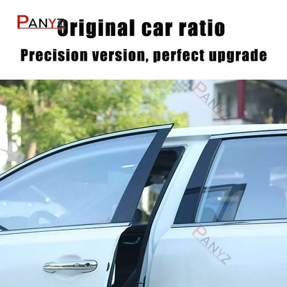 6Pcs Car Door Window Pillar Posts Trim Covers Sticker for Dodge Charger 2011 2012 2013 2014 2015 2016 2017 2018-2023