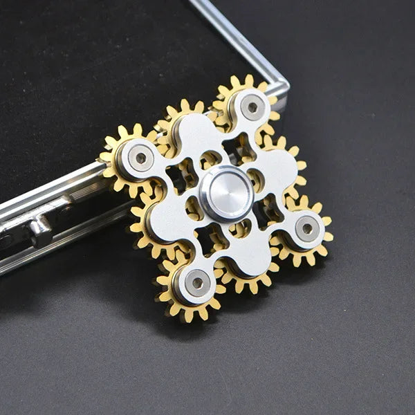 9 Gears Hand Spinner High Quality Metal Fidget Spinners R188 Smooth Bearing Adult Stress Relief Toy Anti Stress Fidget Toys