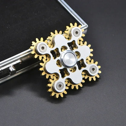 9 Gears Hand Spinner High Quality Metal Fidget Spinners R188 Smooth Bearing Adult Stress Relief Toy Anti Stress Fidget Toys