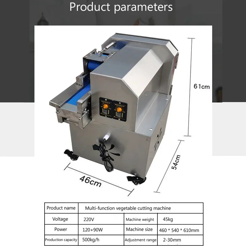 PBOBP Vegetable Shredder Electric Chopper Multi-function Food Cutter Dumpling Stuffing Ginger Garlic Chili/Meat Stuffing Machine