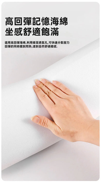 SEAMETAL Universal Car Seat Cushion Memory Foam Auto Seat Cover Leg Support Extender Thicken Pad Mat for Car Accessories