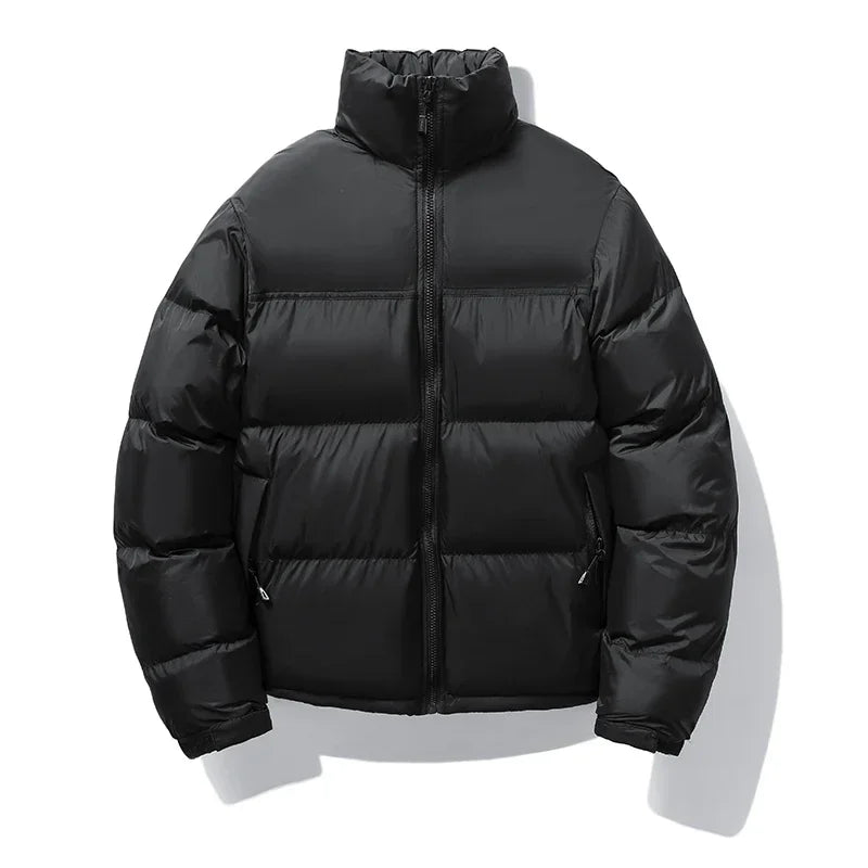 Man Thick Stand Collar Parka Jacket Male Overcoat Outwear Plus Size 4XL Winter Men Casual Windproof Padded Duck Down Parkas Coat