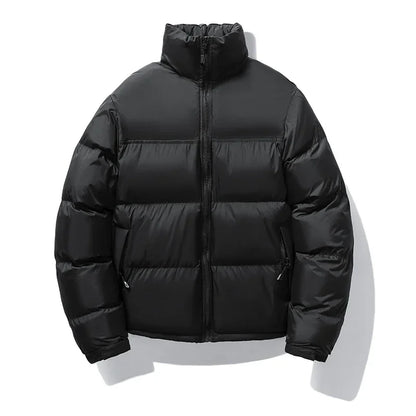 Man Thick Stand Collar Parka Jacket Male Overcoat Outwear Plus Size 4XL Winter Men Casual Windproof Padded Duck Down Parkas Coat