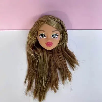 Beautiful Bratzdoll Makeup Doll Girls Love Cute Dolls head plastic head