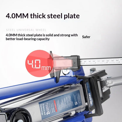 Car Rescue Tools Lifting Hydraulic Jockey Jack Pneumatic Lift Small Portable Car Floor Jack Heavy Duty Quick Lift Emergency