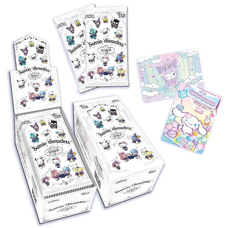 Genuine Sanrio Family Shining Dream Journey Series Limited Edition Collectible Cards Peripheral Children Holiday Toys Gifts
