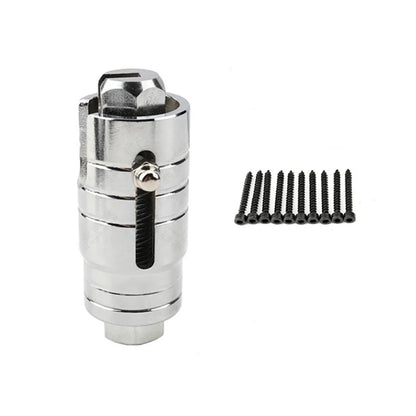 Silver Lock Cylinder Removal Puller Locksmith Tools With 10 Pcs Screws Disassembly Tools
