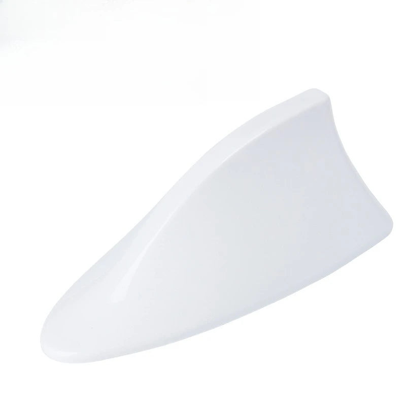 1pc Car decoration shark fin antenna for signal and radio reception, roof wing antenna modification without drilling